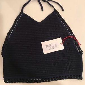 NWT Solid & Striped Clara Top - M